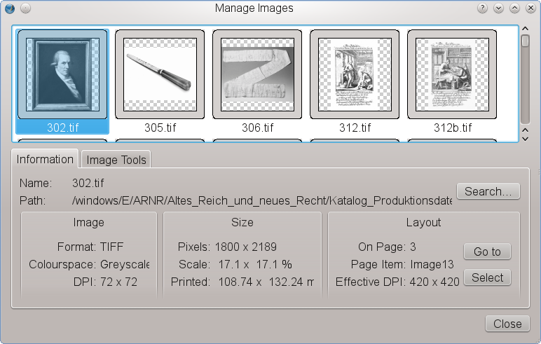 "The new image manager"