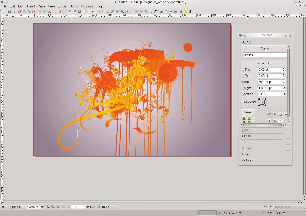 "Adobe Illustrator import